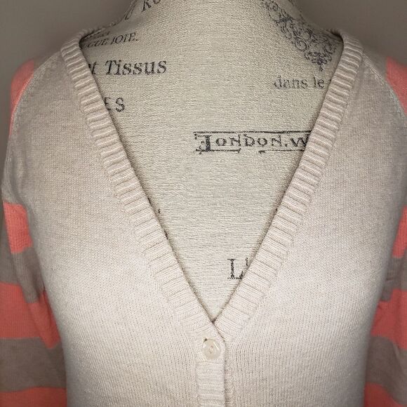 Vintage neon stripe cardigan - Picture 6 of 8